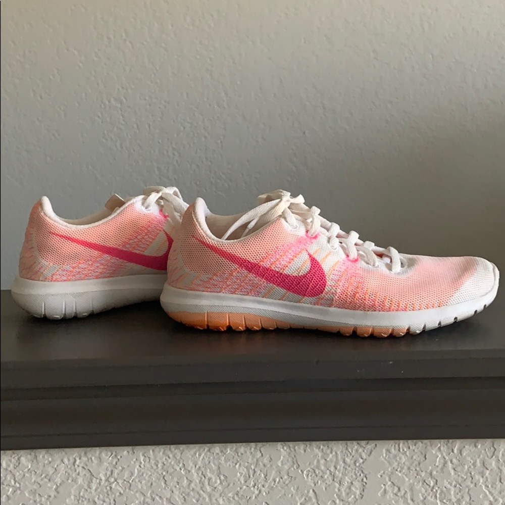 NIKE Flex Fury Knit Tennis Shoes
